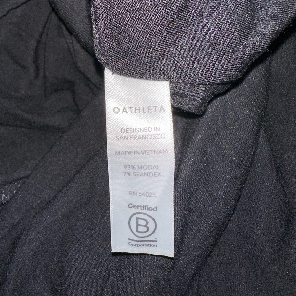 Athleta Black sleeveless SANTORINI THERA DRESS M - Picture 6 of 6